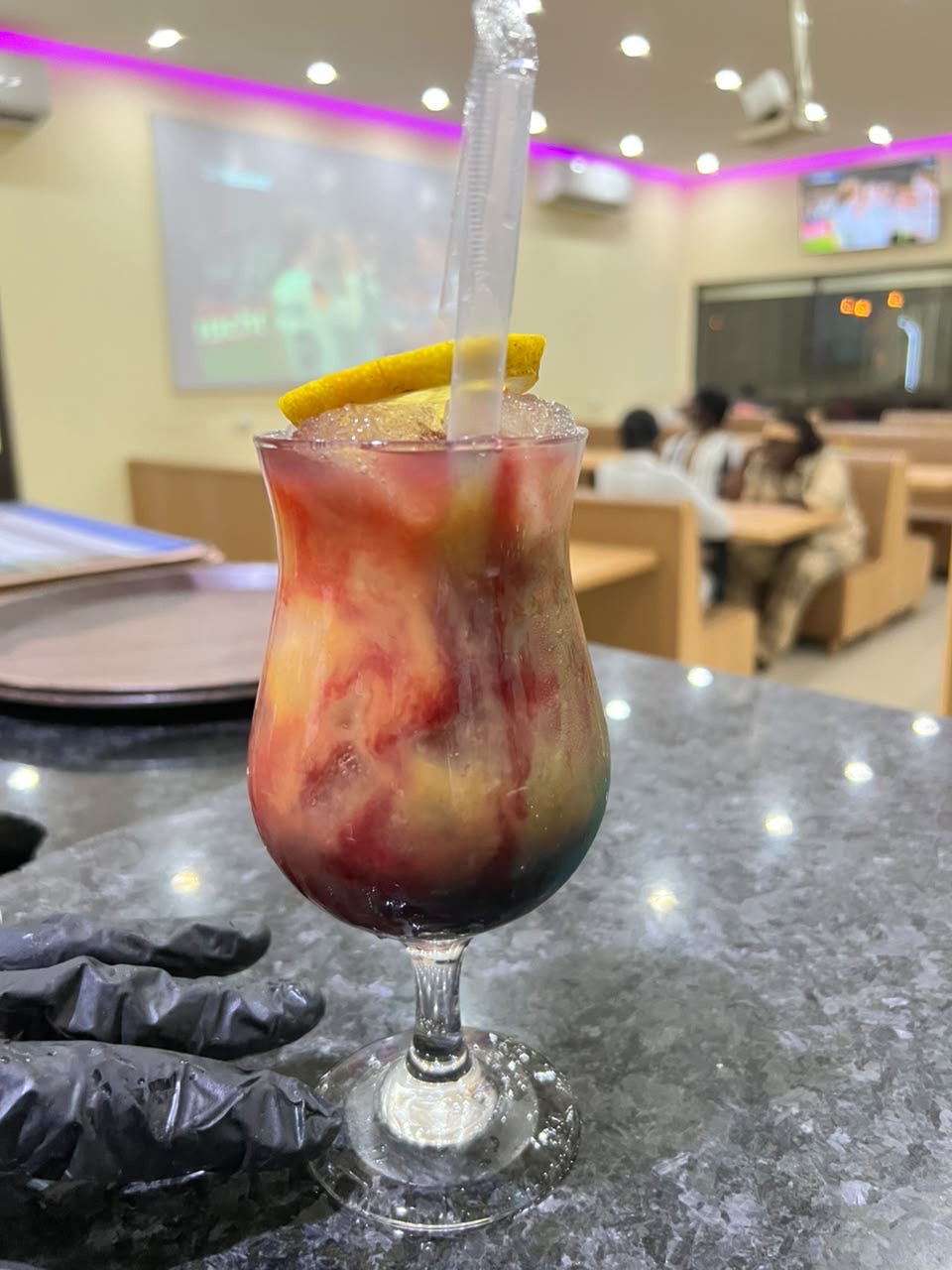 Cocktail de frutas da casa